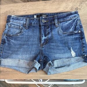 Kut from the Kloth Women's Blue Denim Shorts
